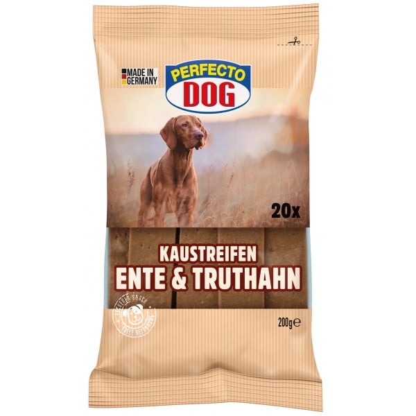 Perfecto Dog Plátky Ente & Truthahn 200g