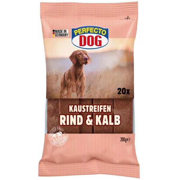 Perfecto Dog Plátky Rind & Kalb 200g
