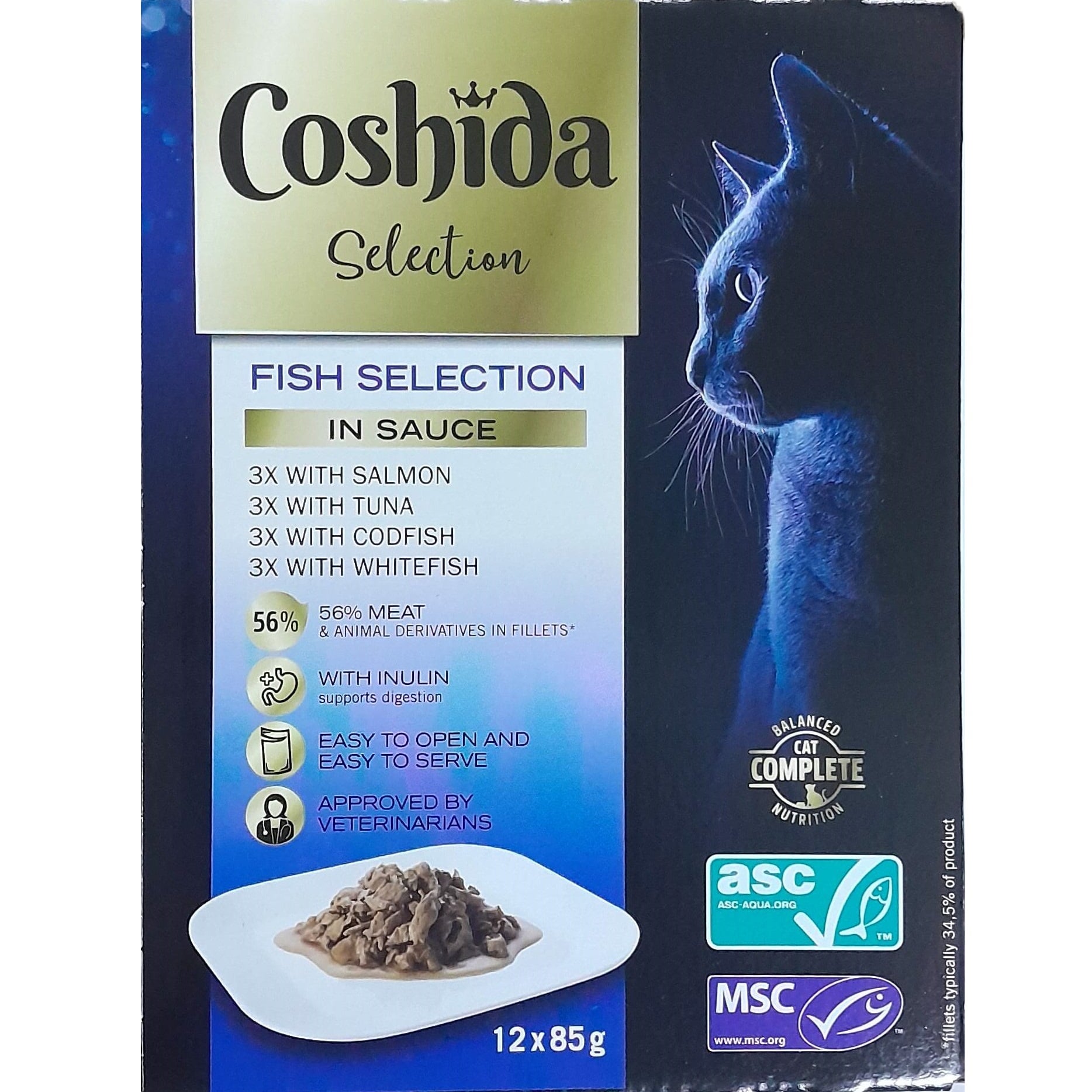Coshida Fish Selection 12x85g