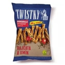 Twistky pečené & rajčata & kmín 180g (04.08.2026)