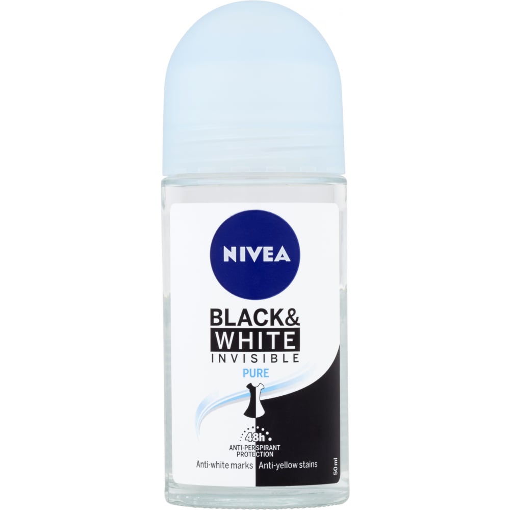 Nivea Roll on 50ml F B&W Pure
