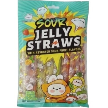 Jelly Straws 300g Sour