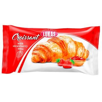 Lukas Croissant Strawberry 45g