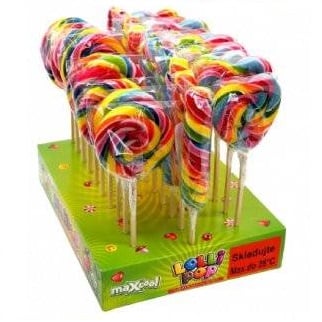 Lízátka Rainbow Mix 60g