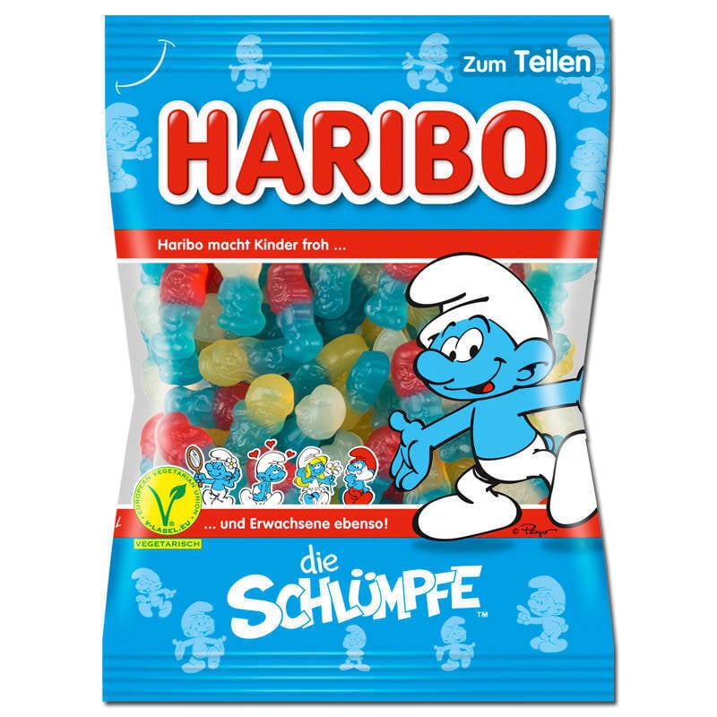 Haribo DE Schlumpfe 205g