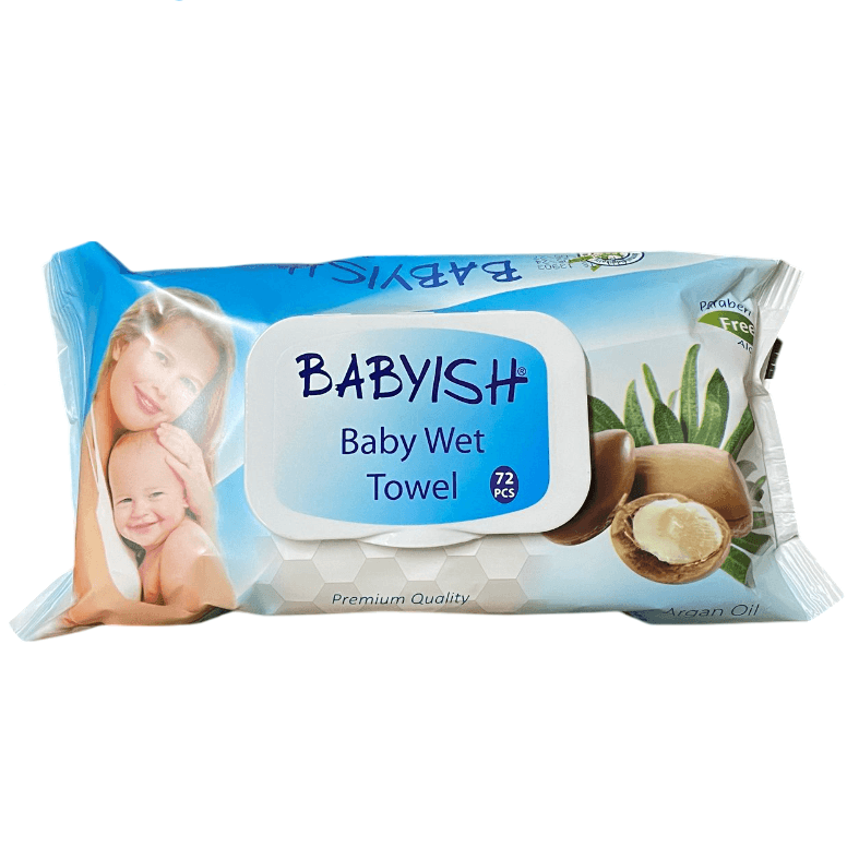 Ubrousky BABYISH 72ks Argan Oil