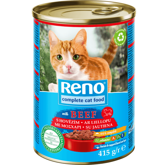 Reno kočky 415g hovězí