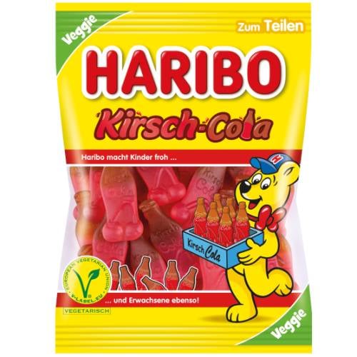 Haribo DE Kirsch Cola 175g
