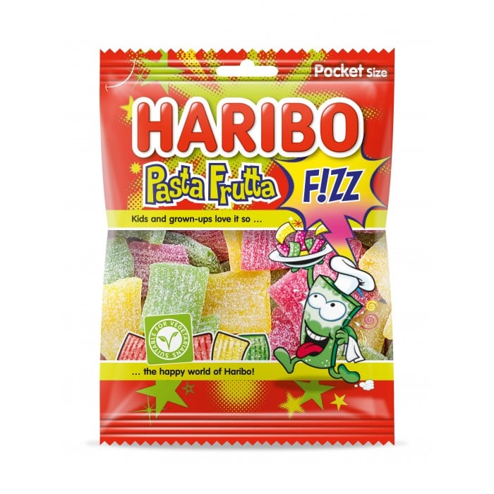 Haribo DE 70g Pasta Frutta Fizz