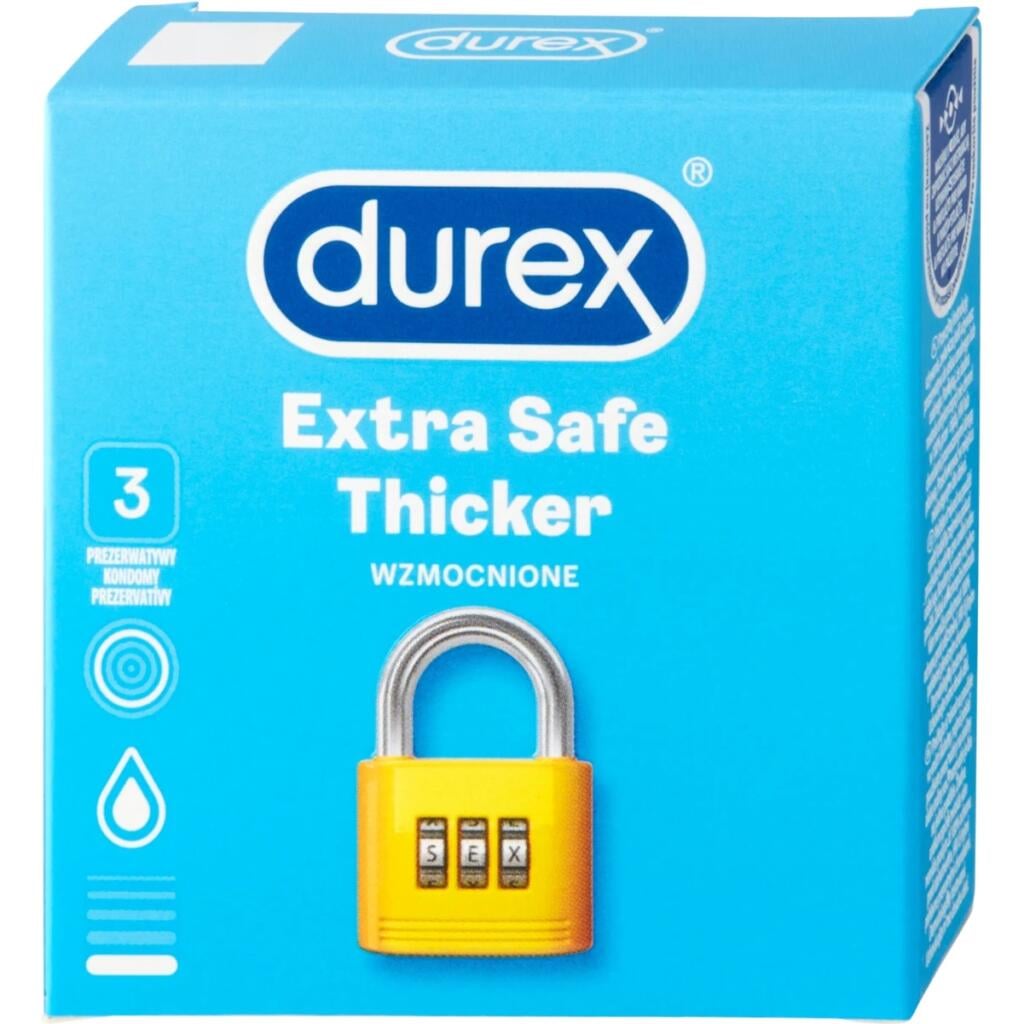 DUREX 3ks Extra Safe Thicker