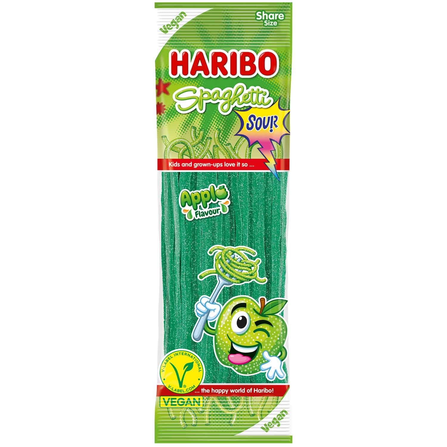Haribo DE Stixx 200g Apple