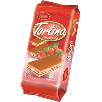Tortina 200g Jahoda