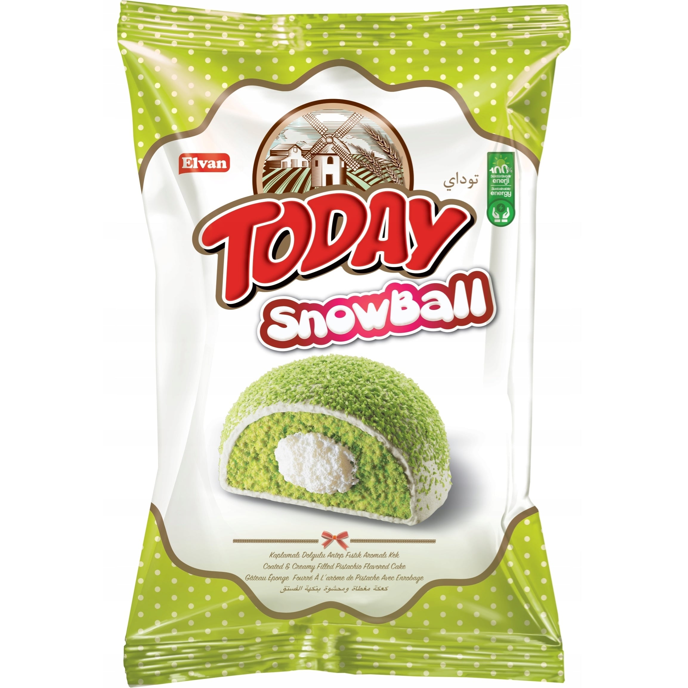 Today Snowball 50g Pistácie