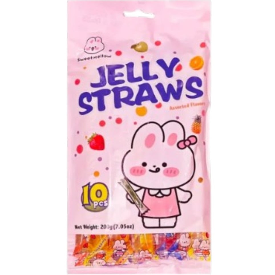Jelly Straws 200g Assorted Flavors