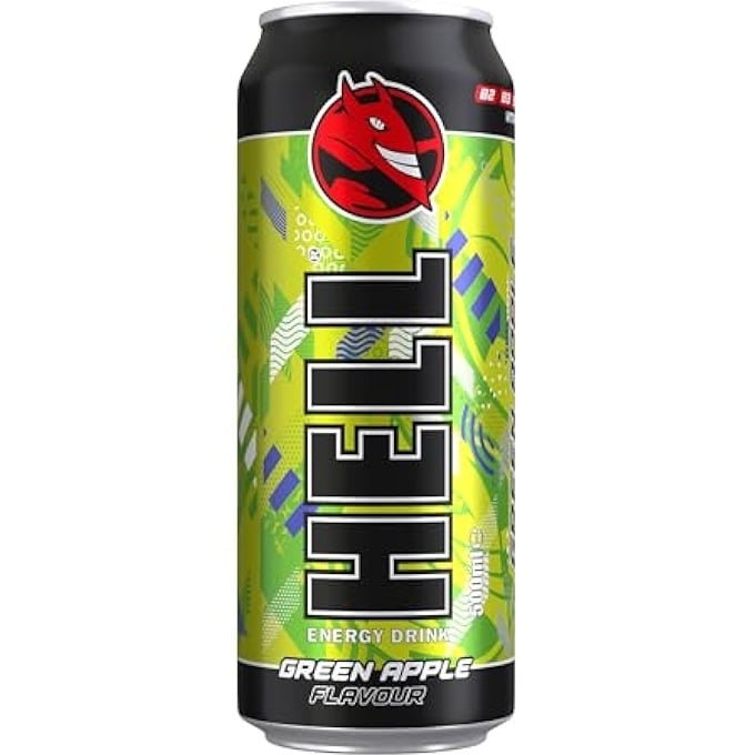 Hell 500ml Green Apple