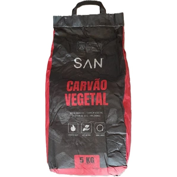 Dřevěné uhlí 5kg SAN