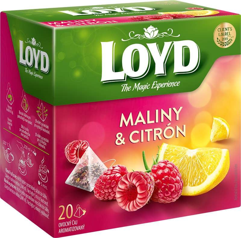 Loyd Maliny & Citrón 40g