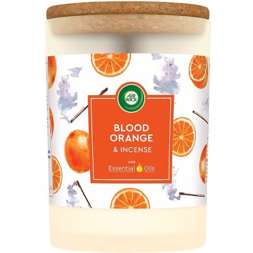 Air Wick svíčka 185g Blood Orange & Insence