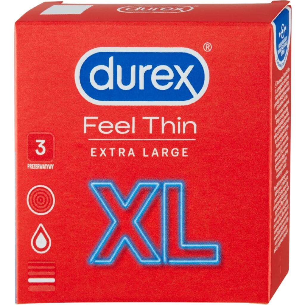 DUREX 3ks Feel Thin XL