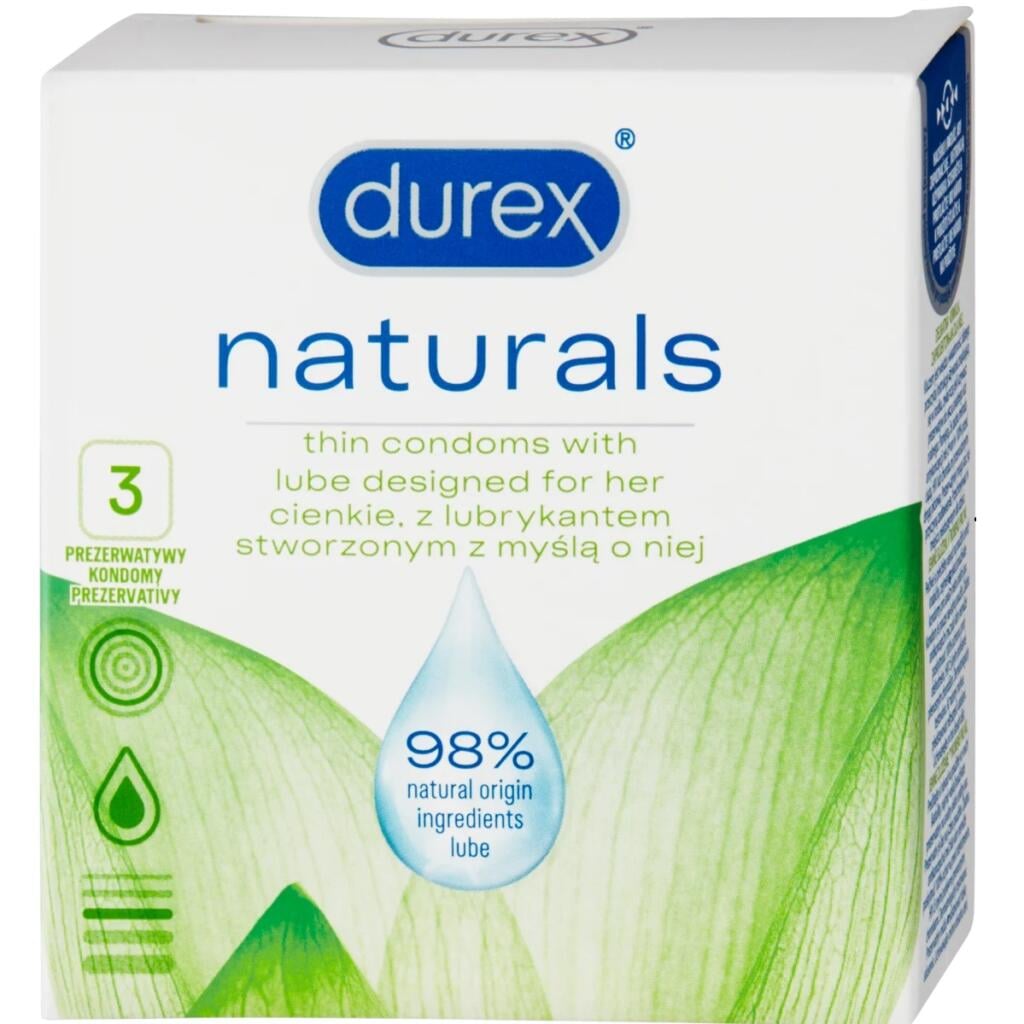 DUREX 3ks Naturals