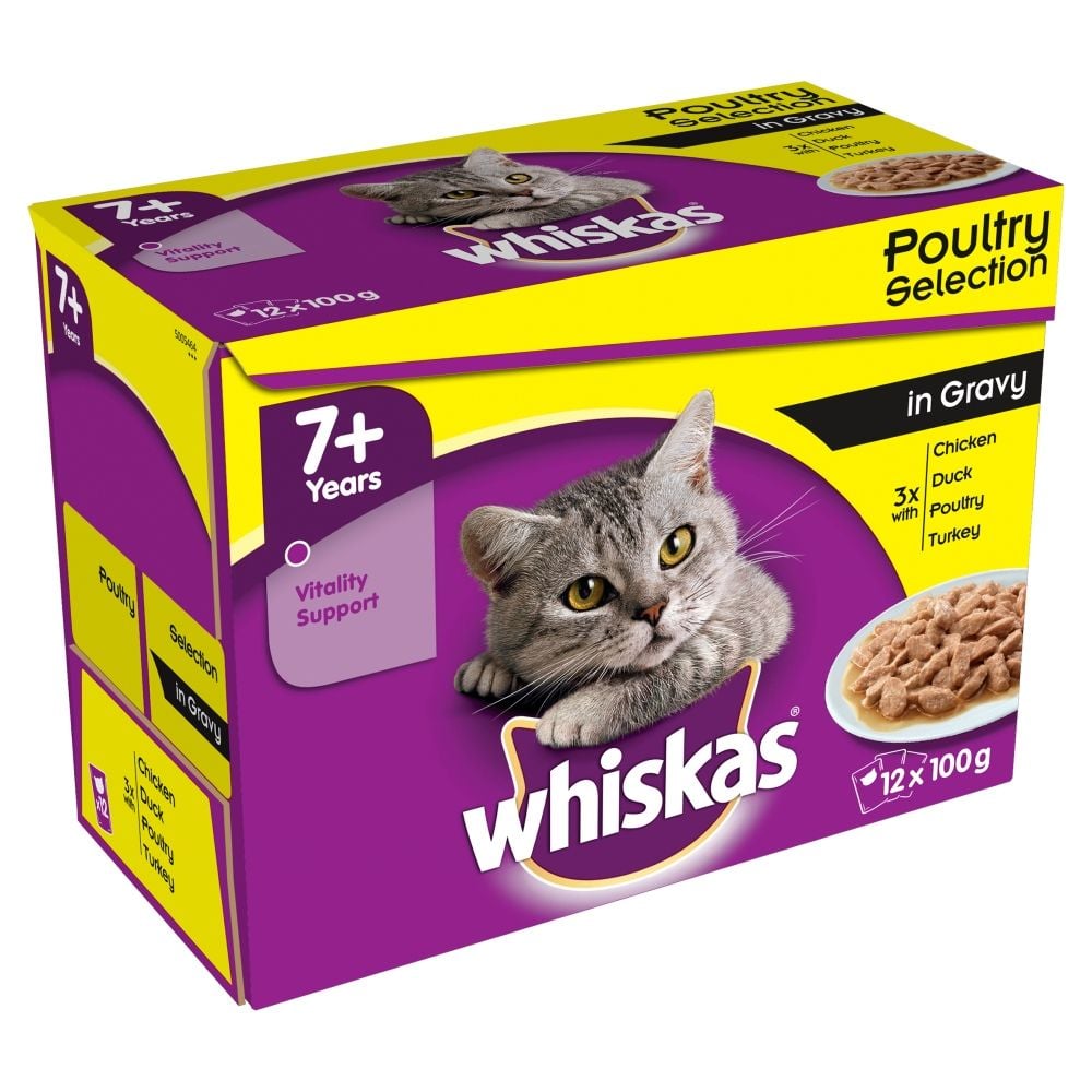 Whiskas kapsička 12x85g Drůbeží