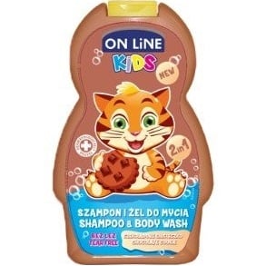 Dětský šampon ONLINE 250ml Choco