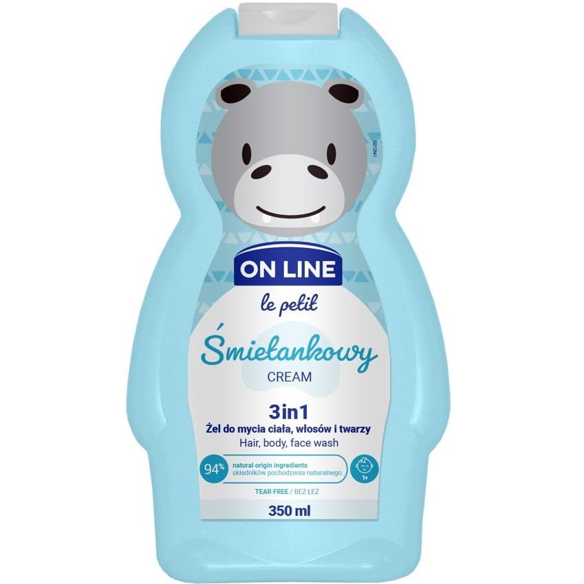 Dětský šampon ONLINE 350ml Cream