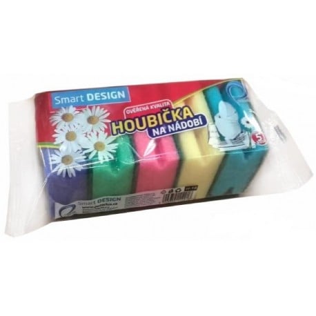 Houbička na nádobí 5ks
