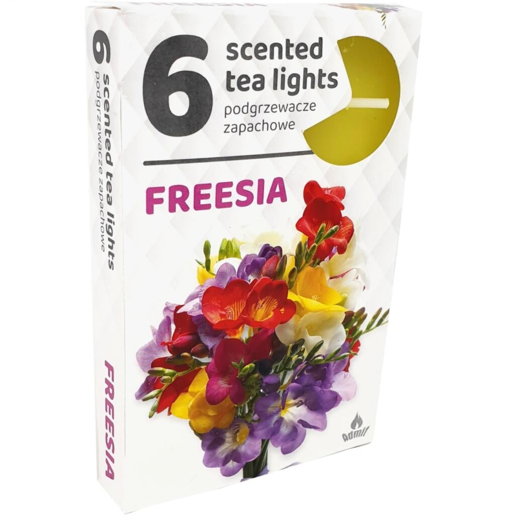Admit Tea lights 6ks Freesia