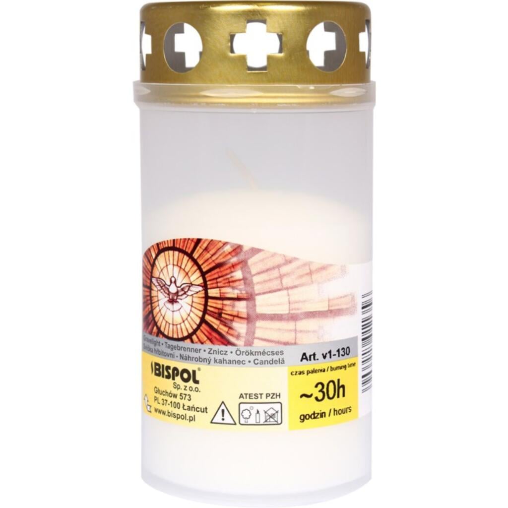 Svíčky V1-130 100g bílý