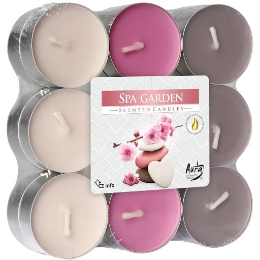 Bispol svíčka 18ks Spa Garden