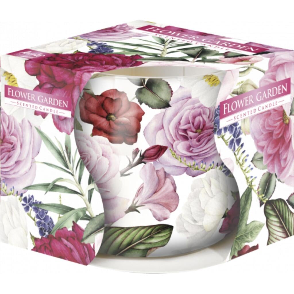 Bispol svíčka 100g Flower Garden