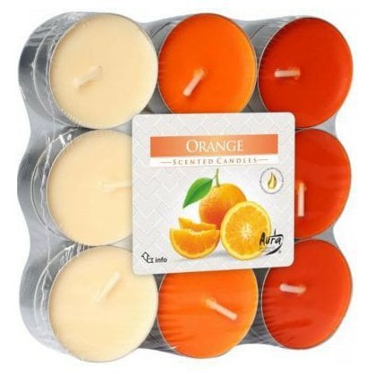 Bispol svíčka 18ks Orange