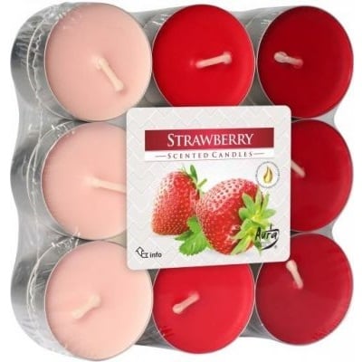 Bispol svíčka 18ks Strawberry