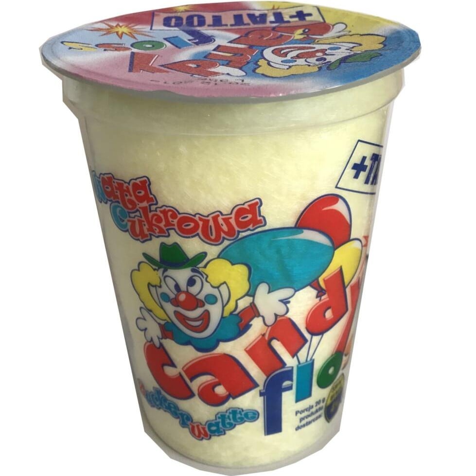 Cukrová vata v kelímku 400ml JB