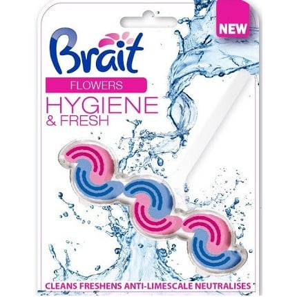 Brait kostka do WC 45g Flowers