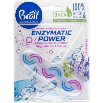 Brait kostka do WC 45g Lavender