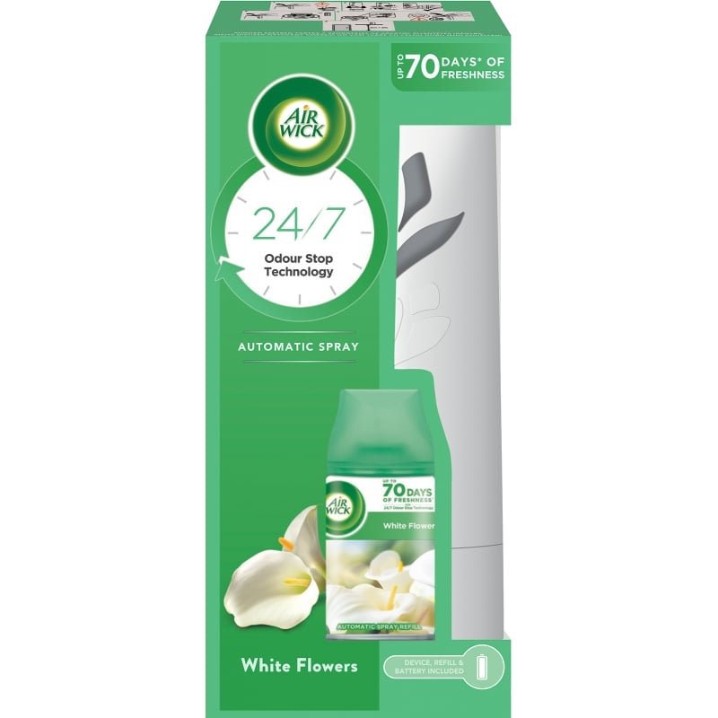 Air Wick sada 250ml White Flowers
