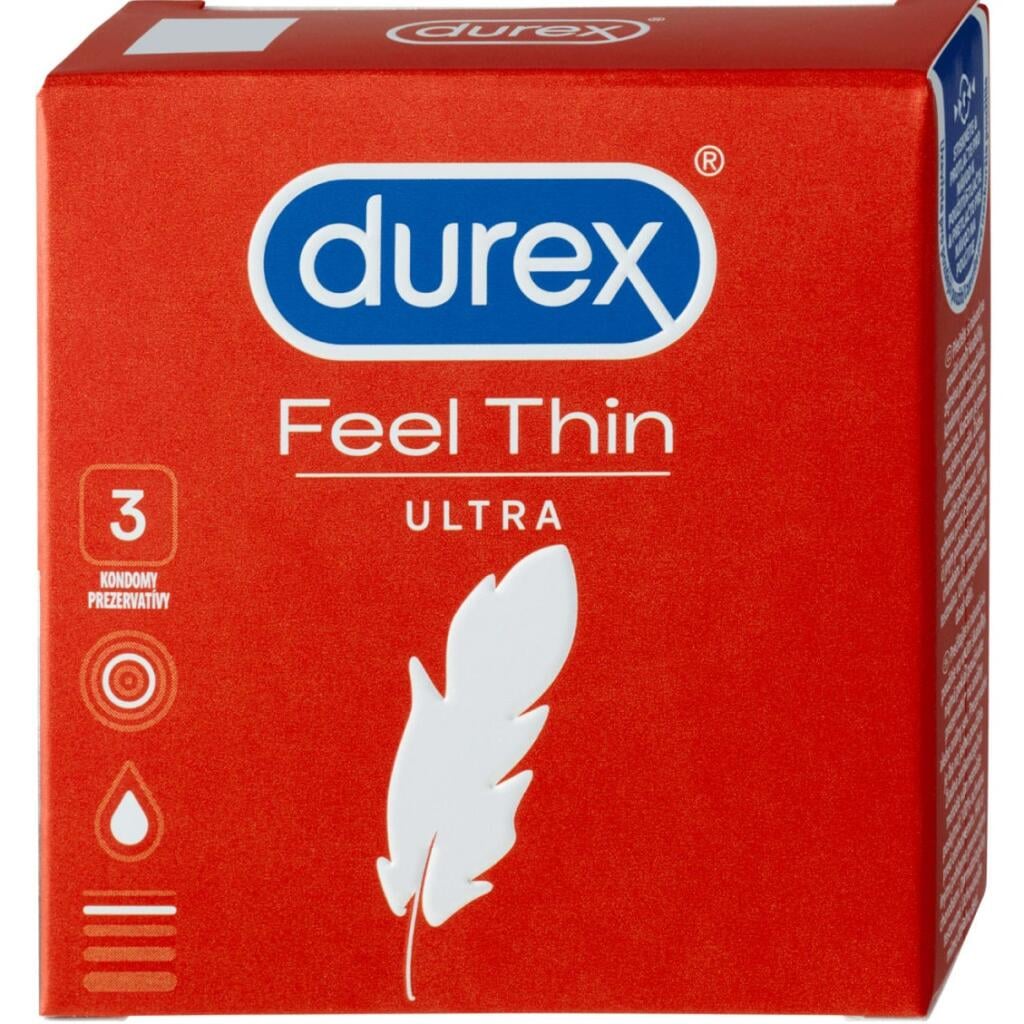DUREX 3ks Feel Thin Ultra