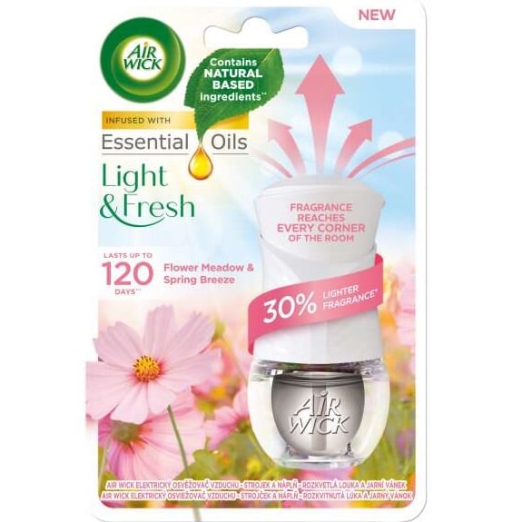 Air Wick sada 19ml Flower Meadow & Spring Breeze