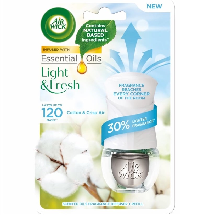Air Wick sada 19ml Cotton & Crisp Air