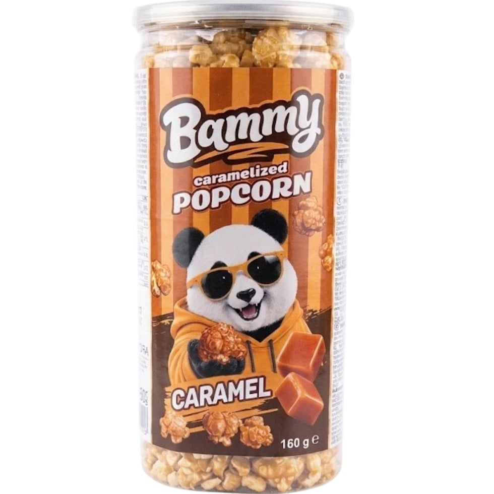 Bammy Popcorn 160g Caramel