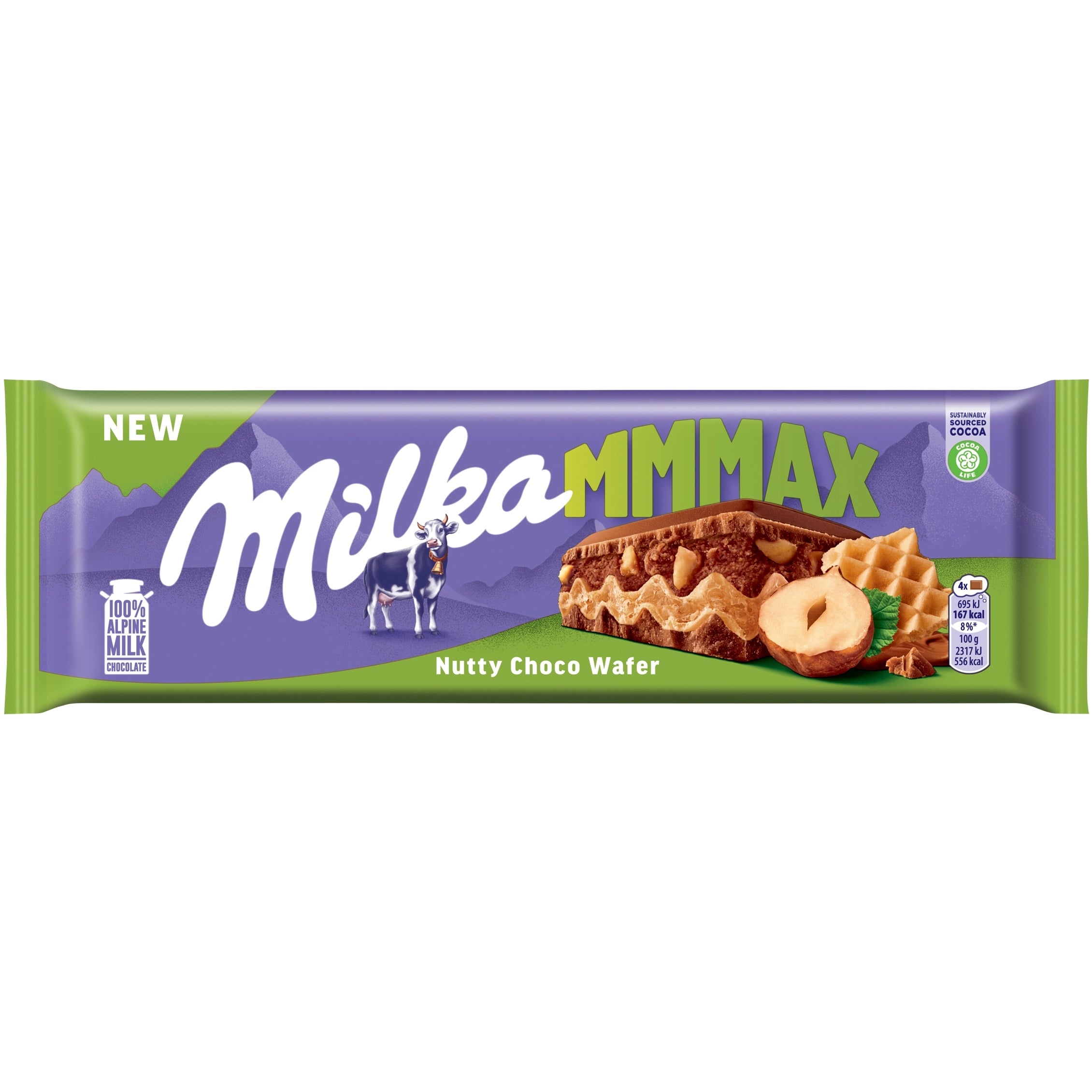 Milka Nutty Choco Wafer 270g