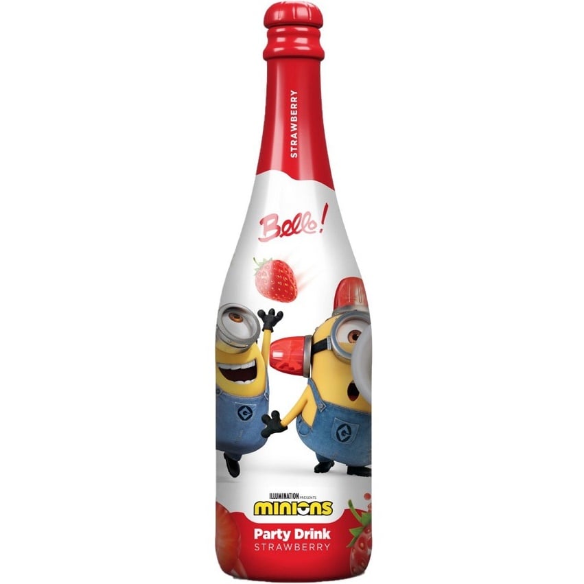 Bello Party Drink 0,75L Minion Strawberry