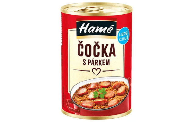 Hamé 400g Čočka s Párkem