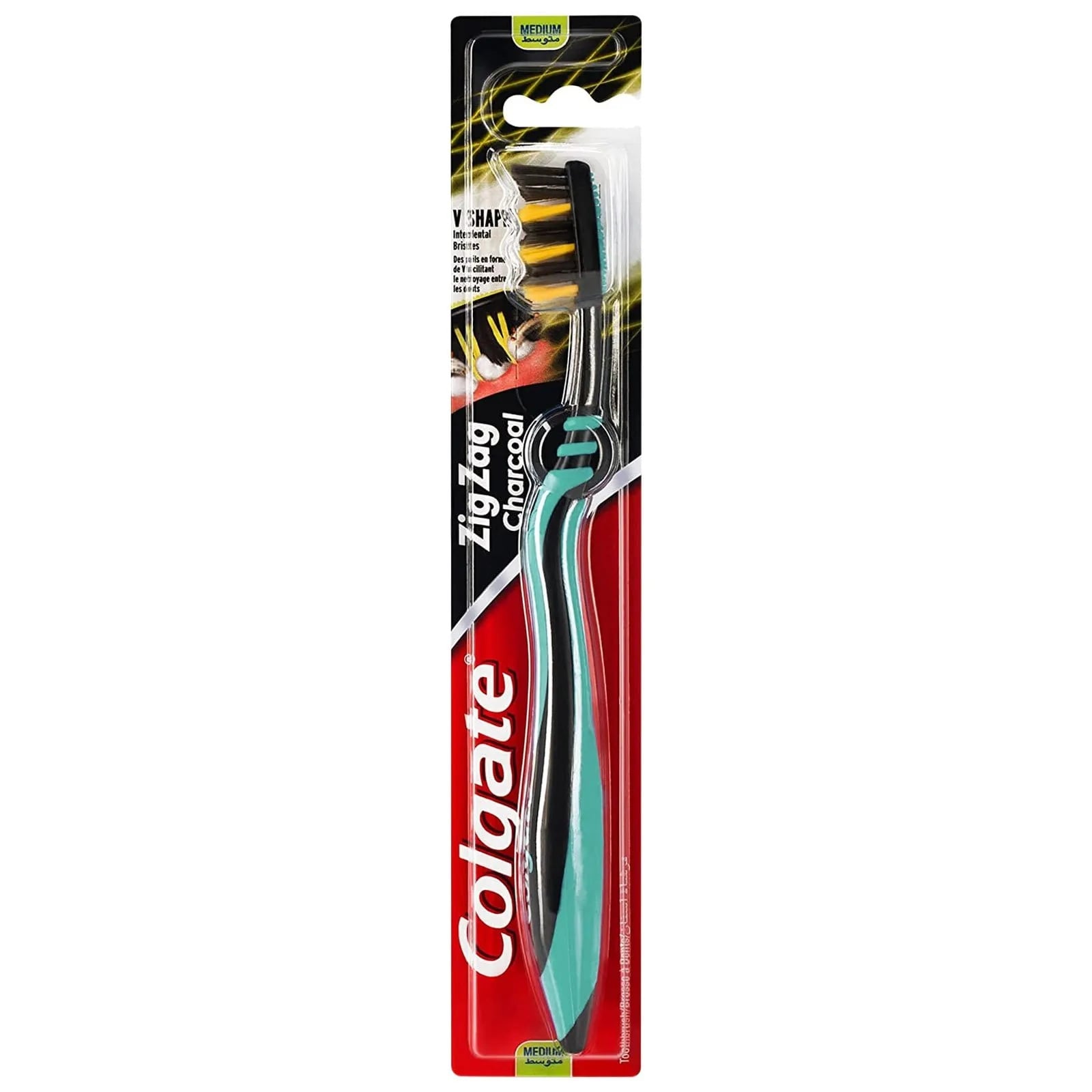 Kartáček COLGATE Zig Zag Charcoal