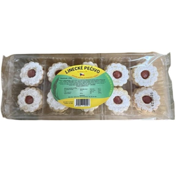 Glanisky linecké pečivo 230g