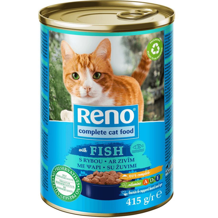 Reno kočky 415g rybí