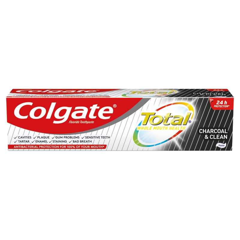 Colgate Total 75ml Charcoal & Clean