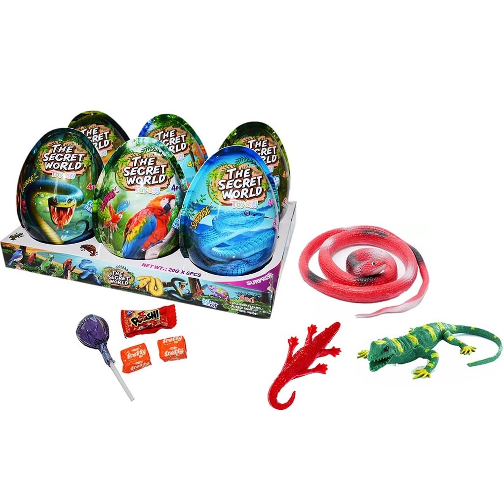 Vejce 4in1 XXL Secret World